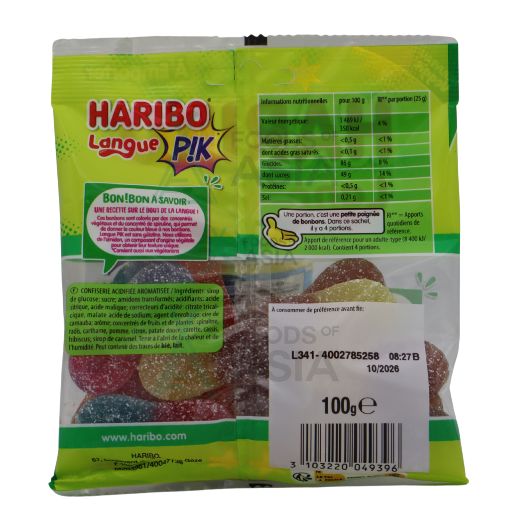 Haribo Langue Pik 120g