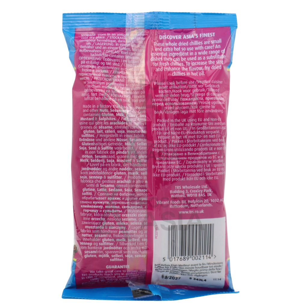 TRS Whole Chillies Extra Hot 50g