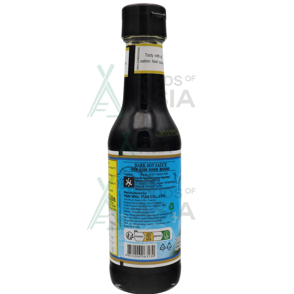 Dek Som Boon Black Soy Sauce (Healthy Boy) 250ml