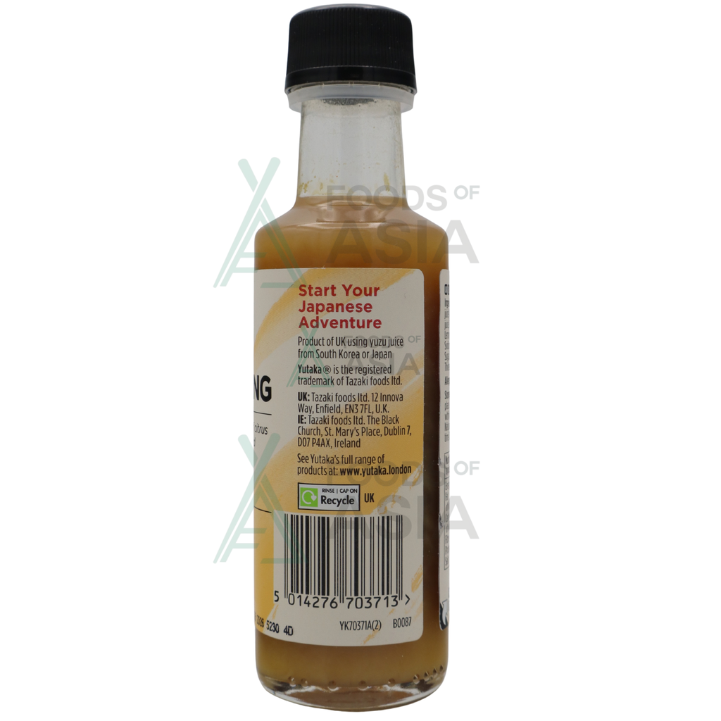 Yutaka Seasoning Sauce Yuzu 100g
