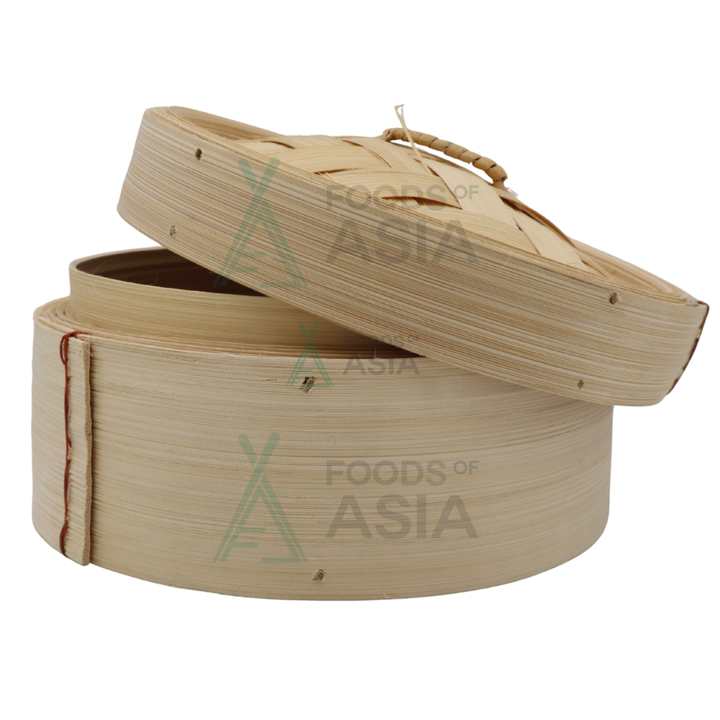 8" Bamboo steamer 