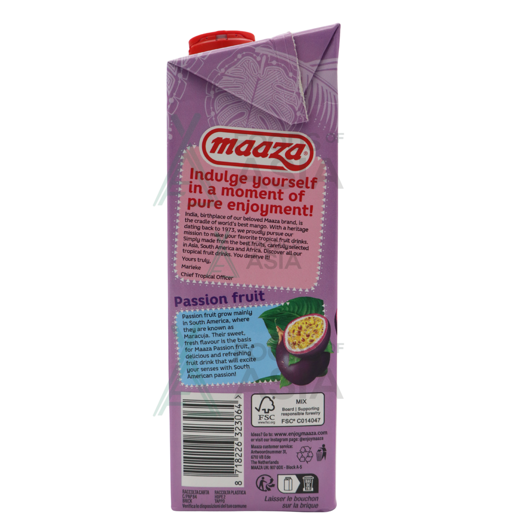 MAAZA PASSION FRUIT DRINK 1L