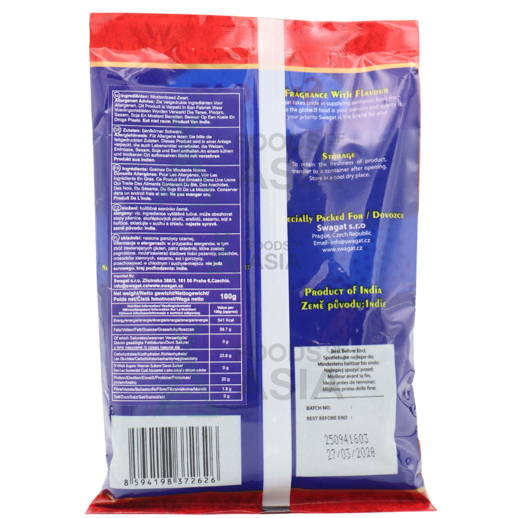 Swagat Mustard Seeds Black 100g