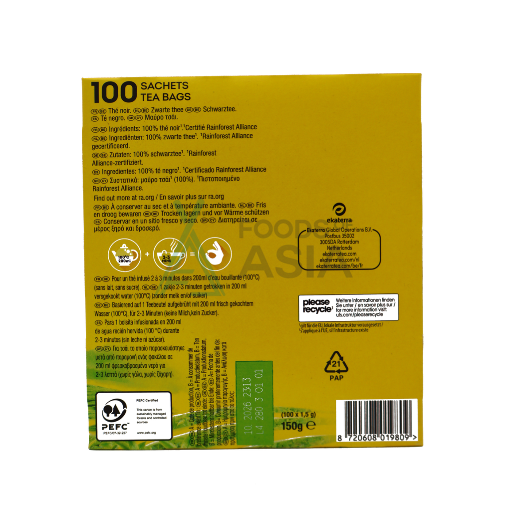 Lipton Yellow Label Tea 100 Bags 