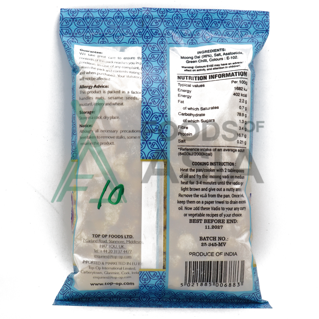 Topop Vadi Moong 300g