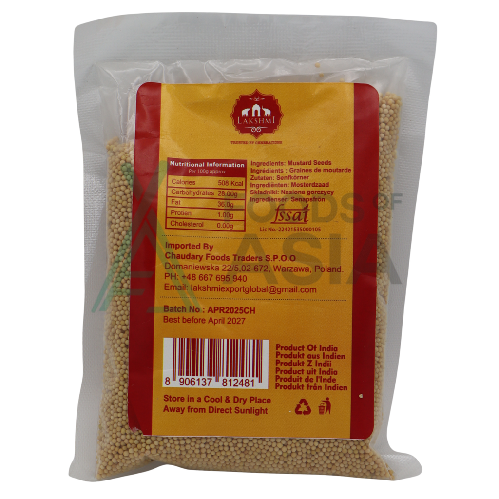 Lakshmi Yellow Mustard Seed 100g