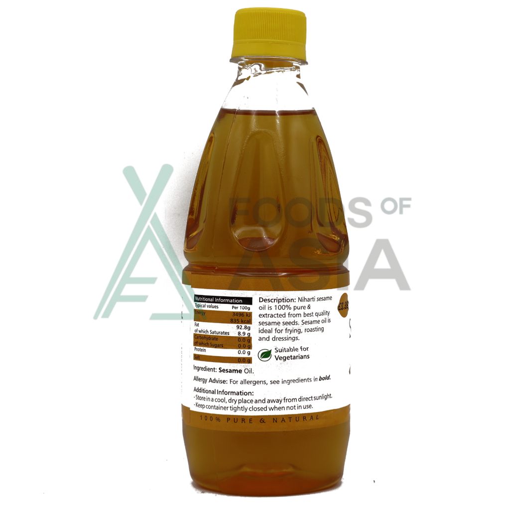 Niharti Pure Sesame Oil 500ml