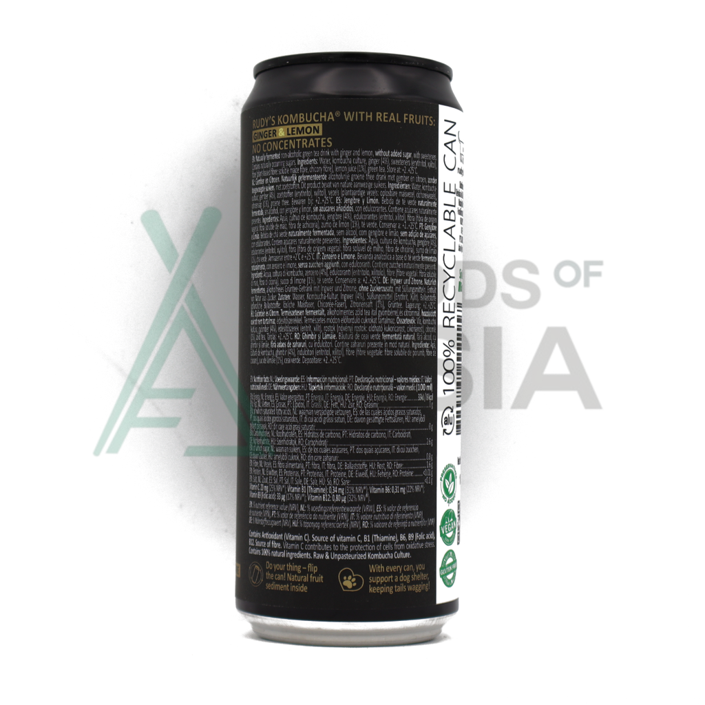 Kombucha Ginger & Lime 330ml