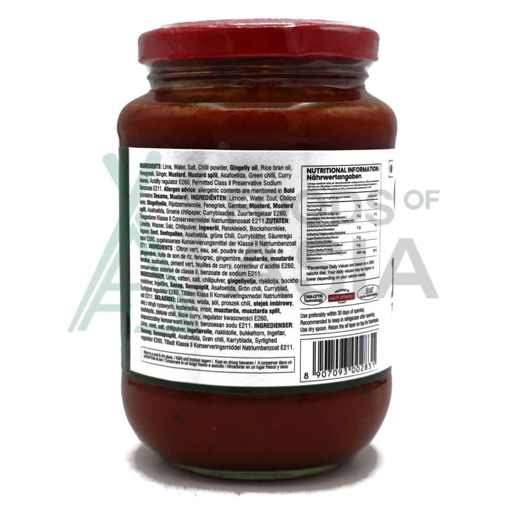 Tasty Nibbles Lime Pickle 400g