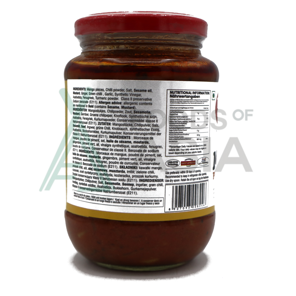 Tasty Nibbles Kaduku Mango Pickle 400g