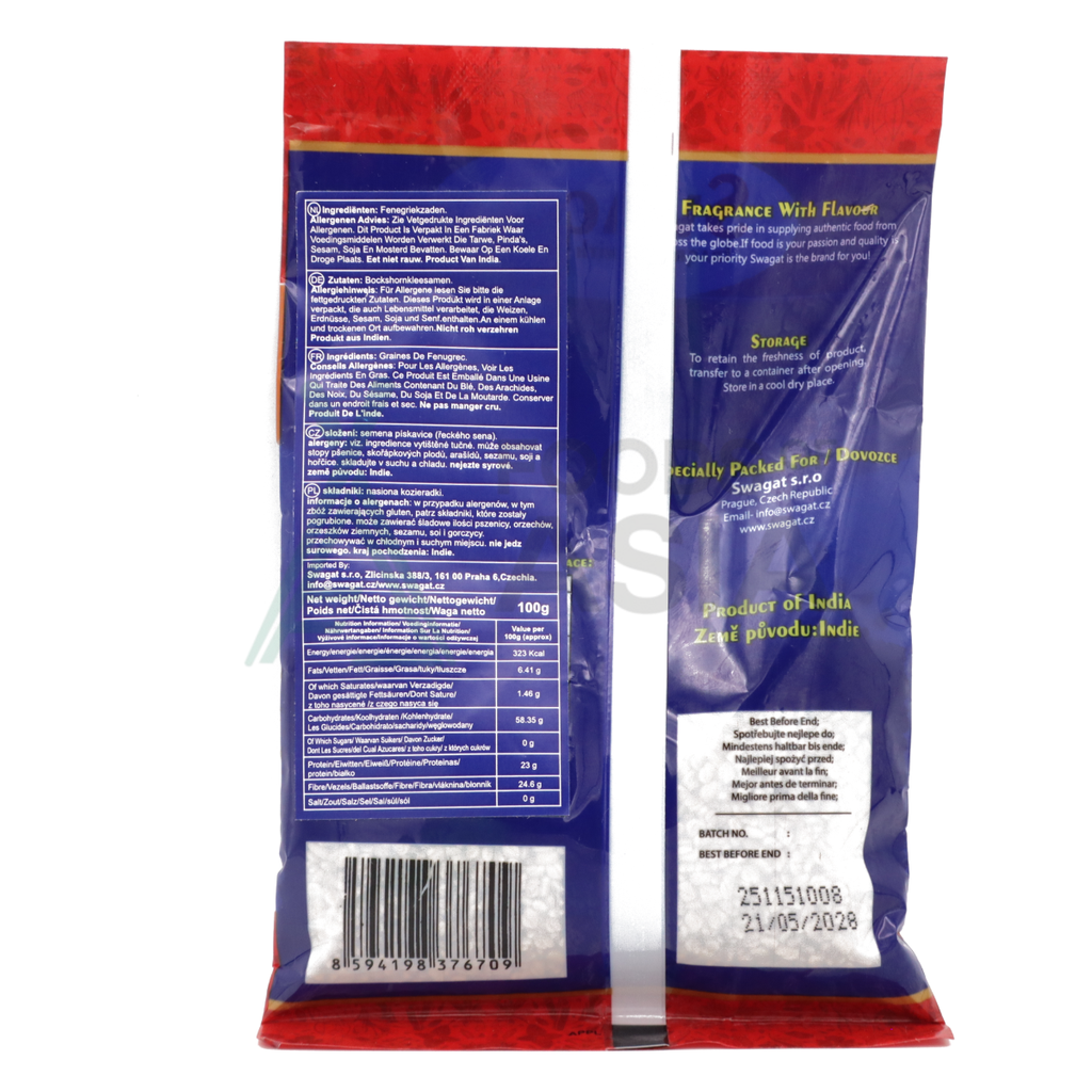 Swagat Fenugreek Seeds 100g