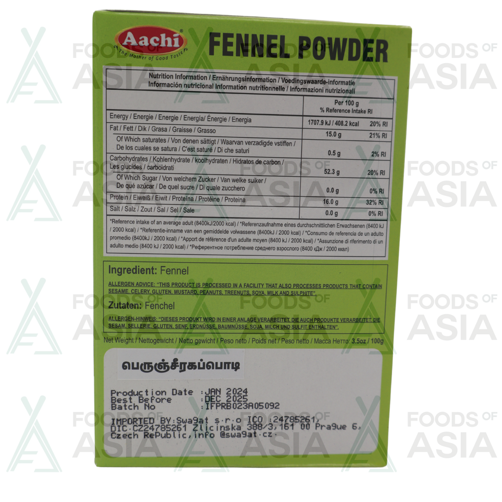 AACHI Fennel Powder 100g