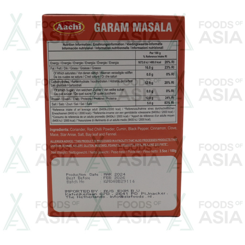 Aachi Garam Masala 100g
