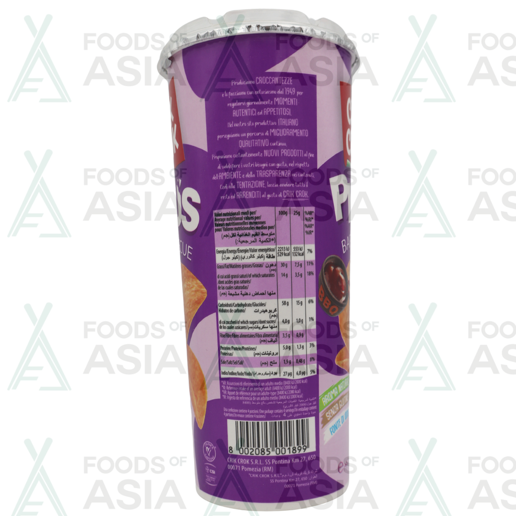 Crik Crok Plus Barbecus 100g