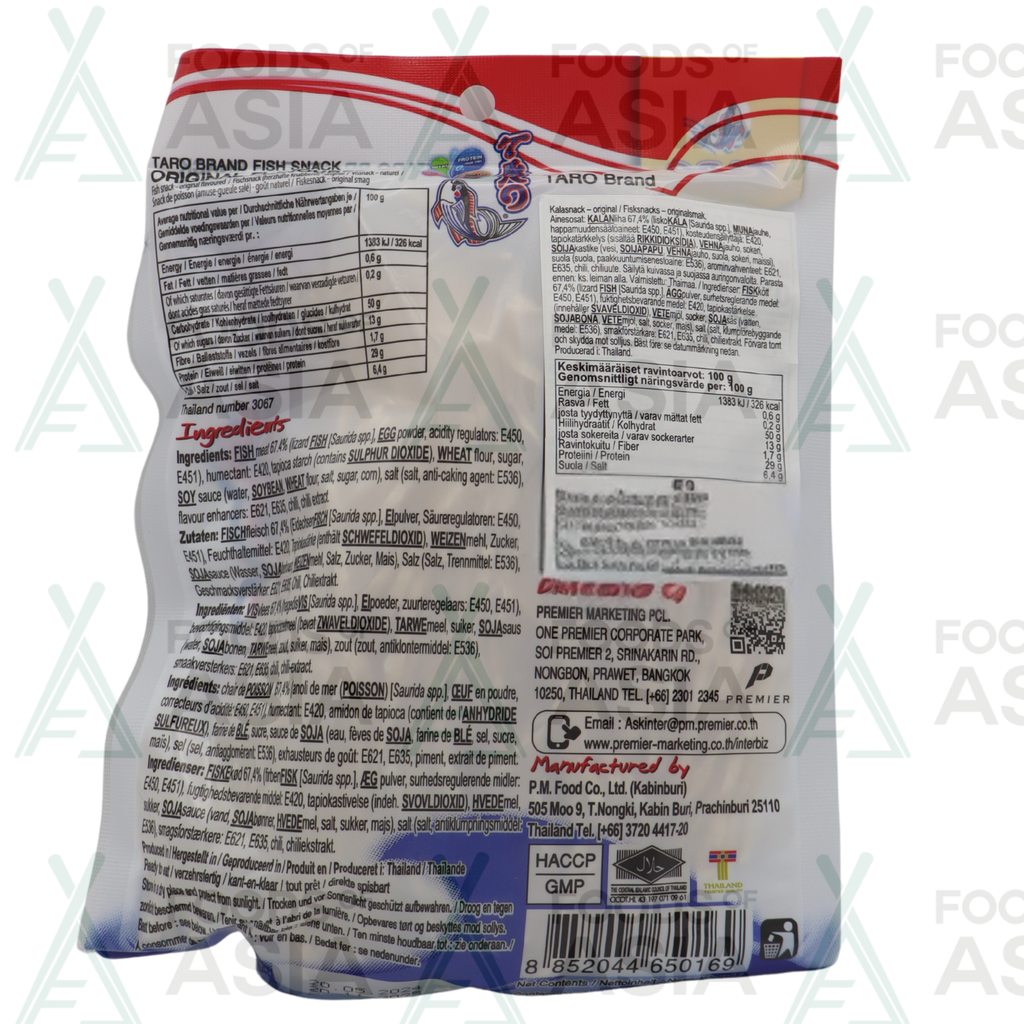 Taro Fish Snack Original 52g