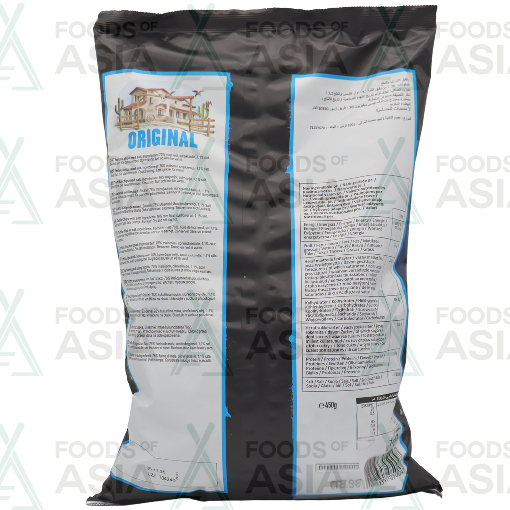 Wanted Tortilla Chips Original 450g
