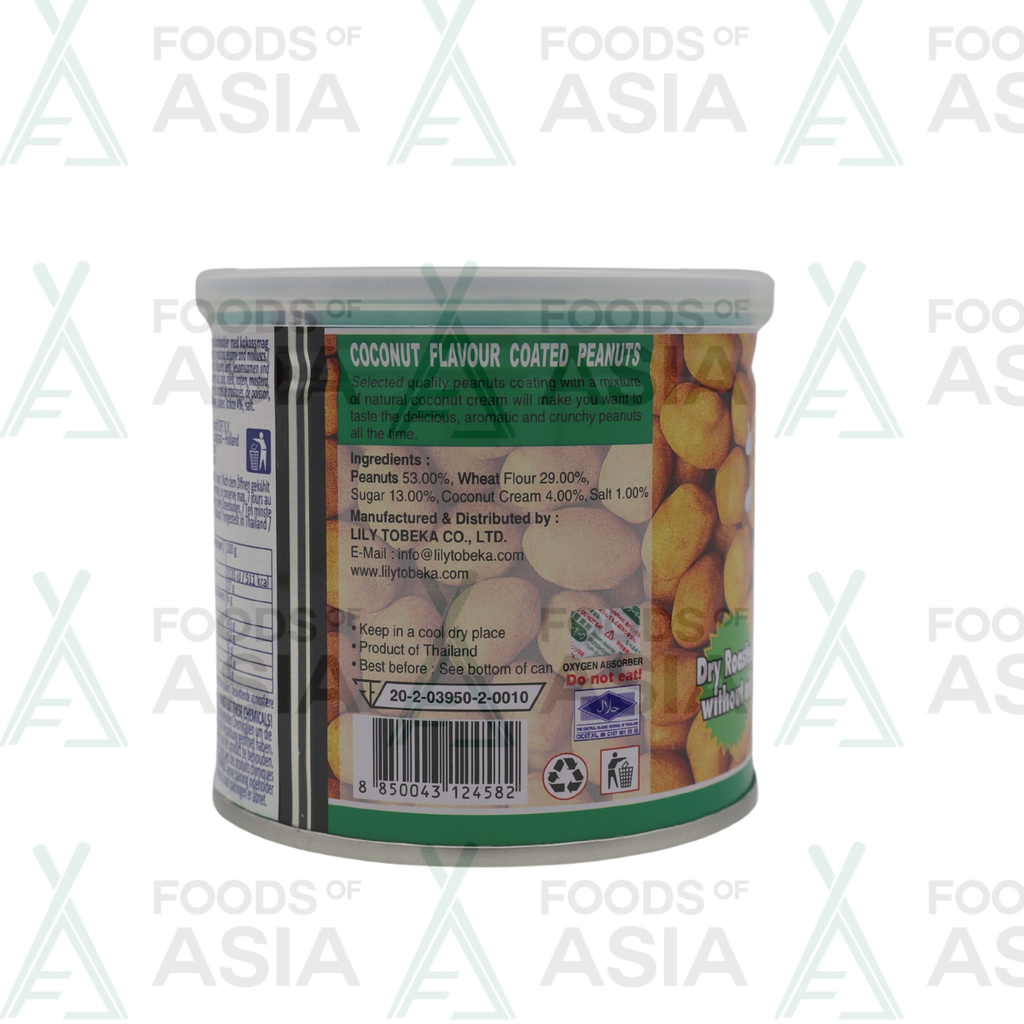 Khao Shong Crispy Coconut Coated Peanuts 185g