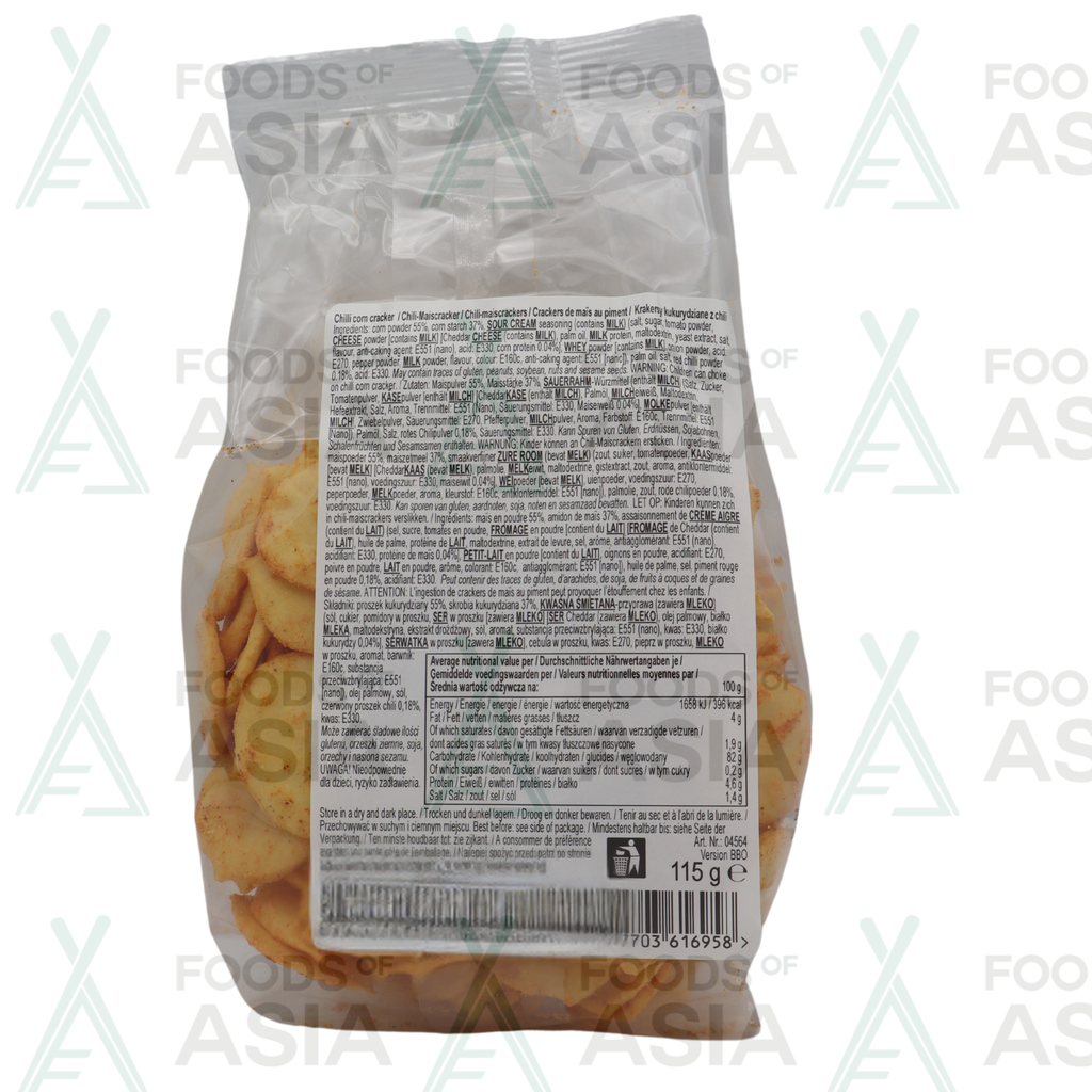 Golden Turtle Chili-Maïscrackers 115g