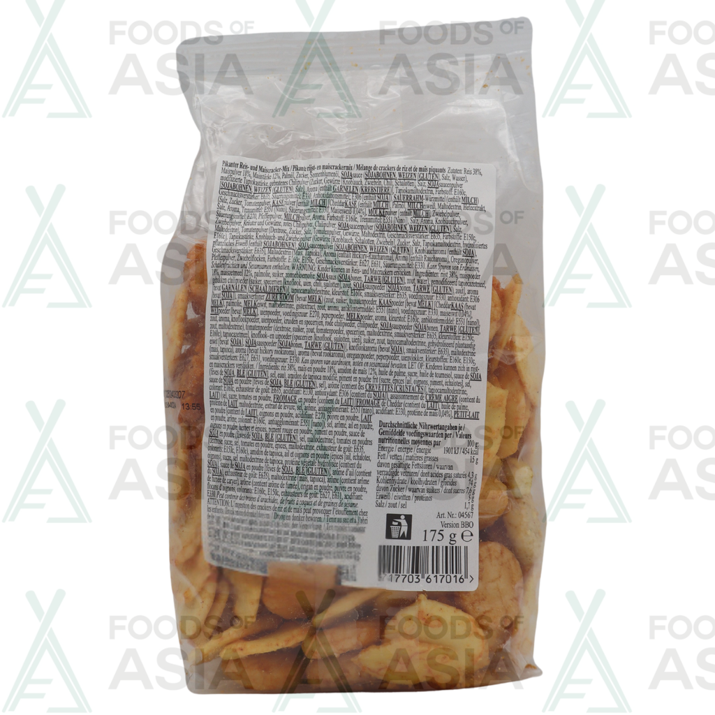 Golden Turtle Pikante Rijstcrackermix 175g