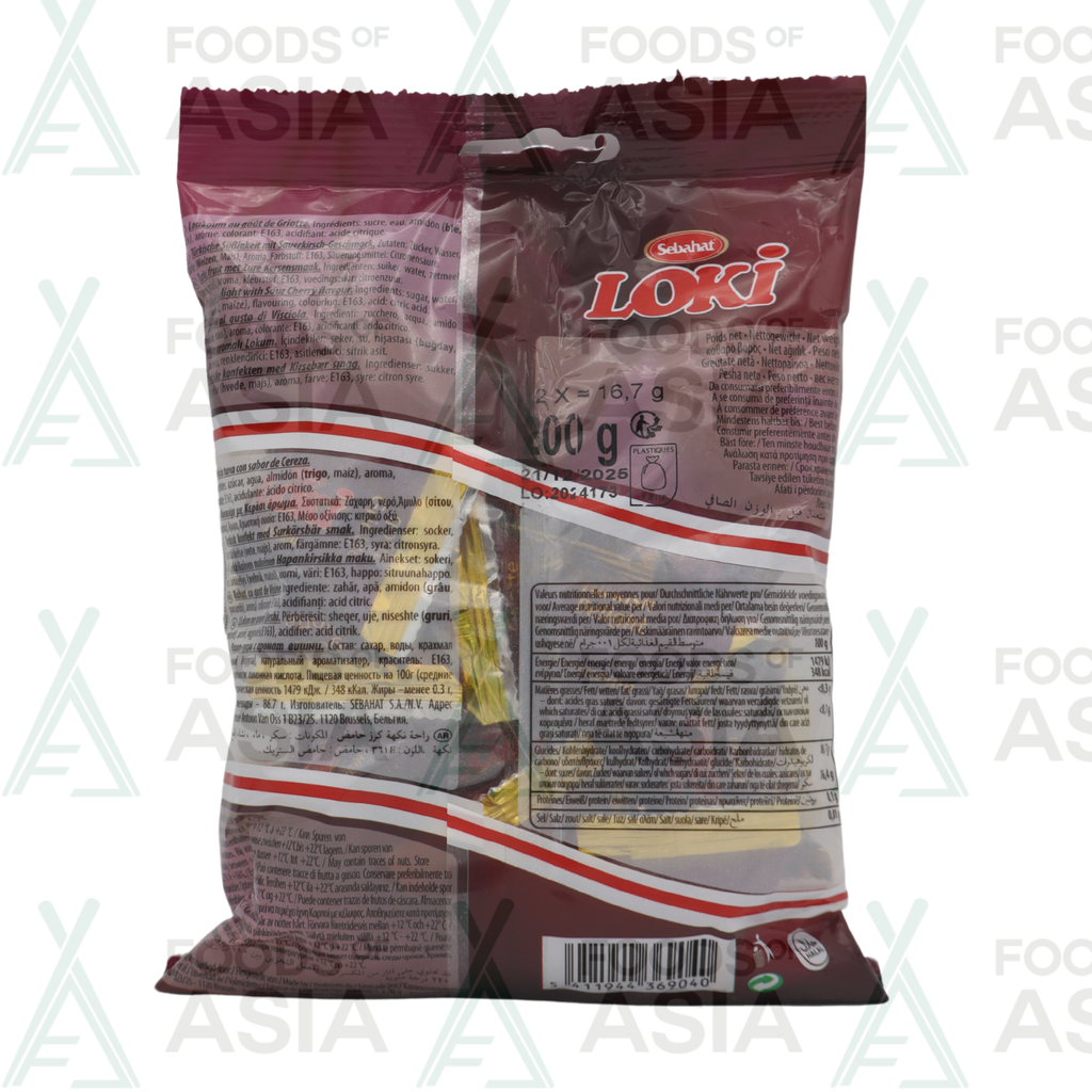 Sebahat lukom loki cherry 200g
