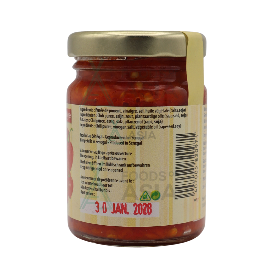AFRICA VILLAGE PUREE DE PIMENT (PILI-PILI) 100G