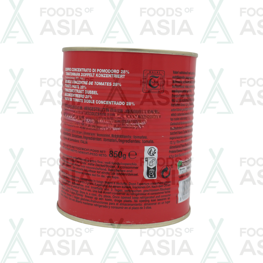 DE RICA TOMATOPASTE 850G