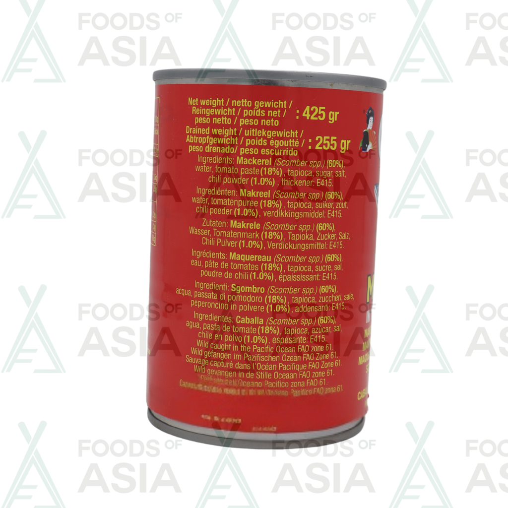 GEISHA MACKEREL IN TOMATO SAUCE 425G