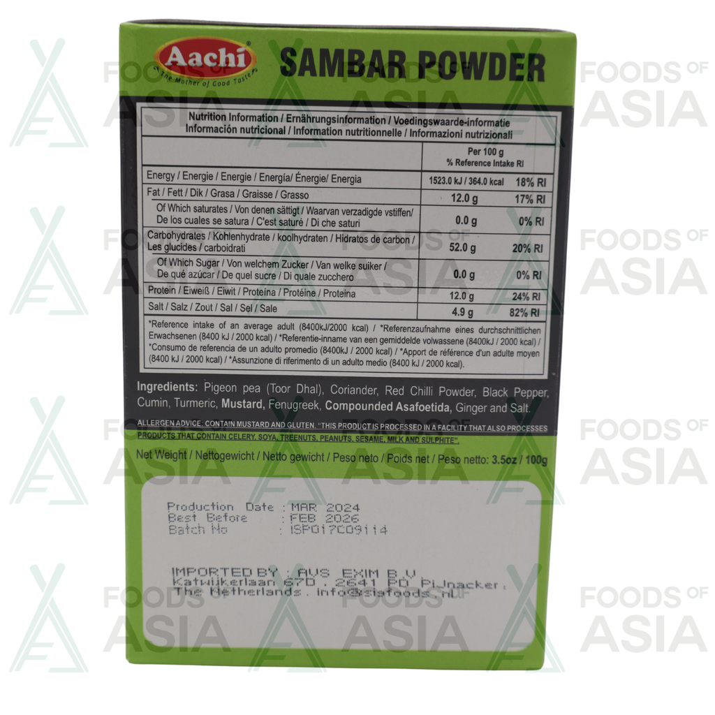 AACHI Sambar Powder 100g