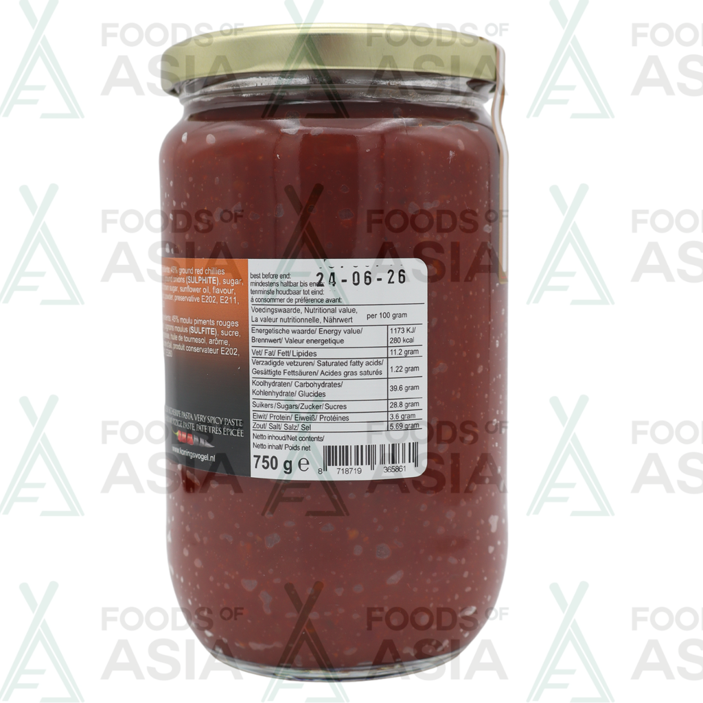 Koningsvogel Extra Heet 750g