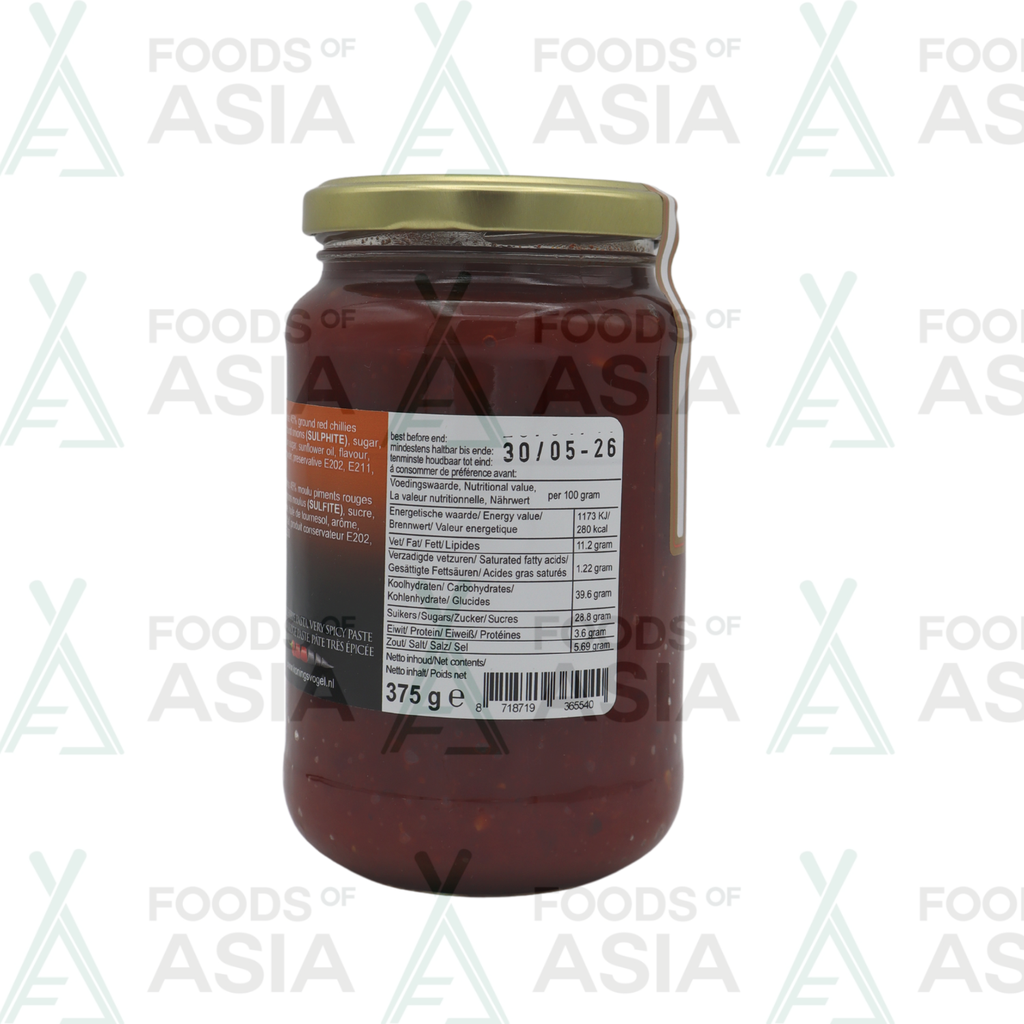 KONINGSVOGEL Sambal Brandal 375G