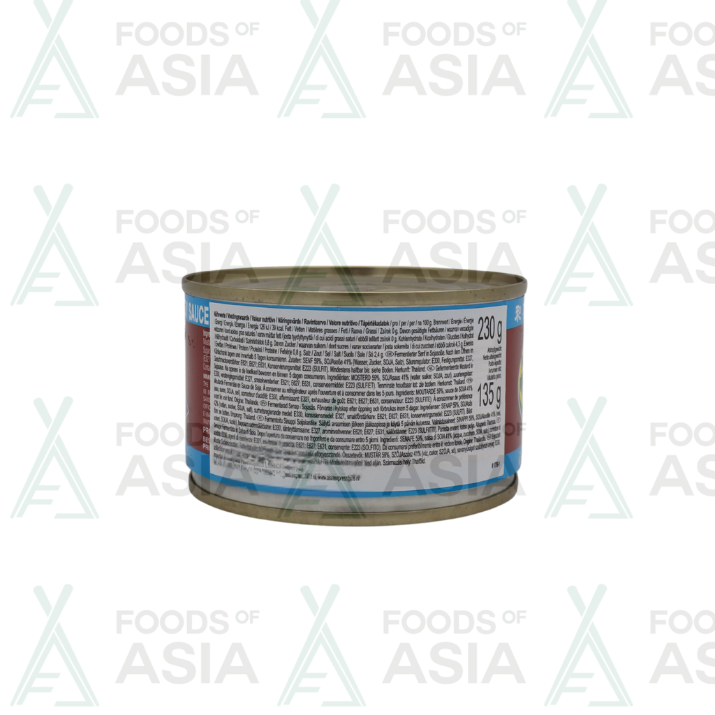 PIGEON Mustard Pickled Green half in soy sauce 230g