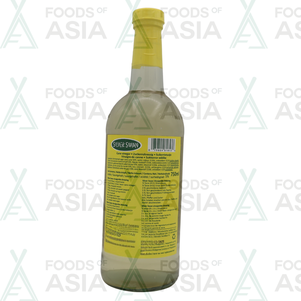 Silver Swan Cane Vinegar 750ml