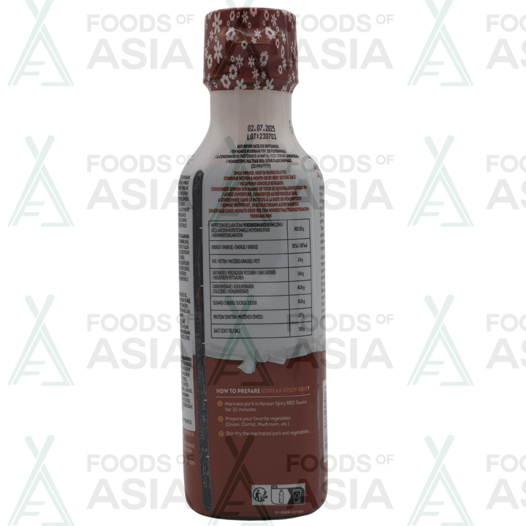 Ajumma Republic Spicy BBQ Sauce 300g