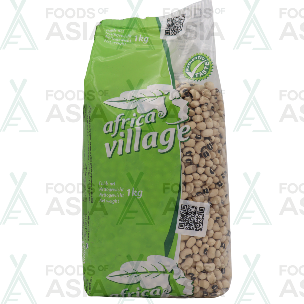 AFRICA VILLAGE HARICOTS/BEANS BLACK EYE 1KG