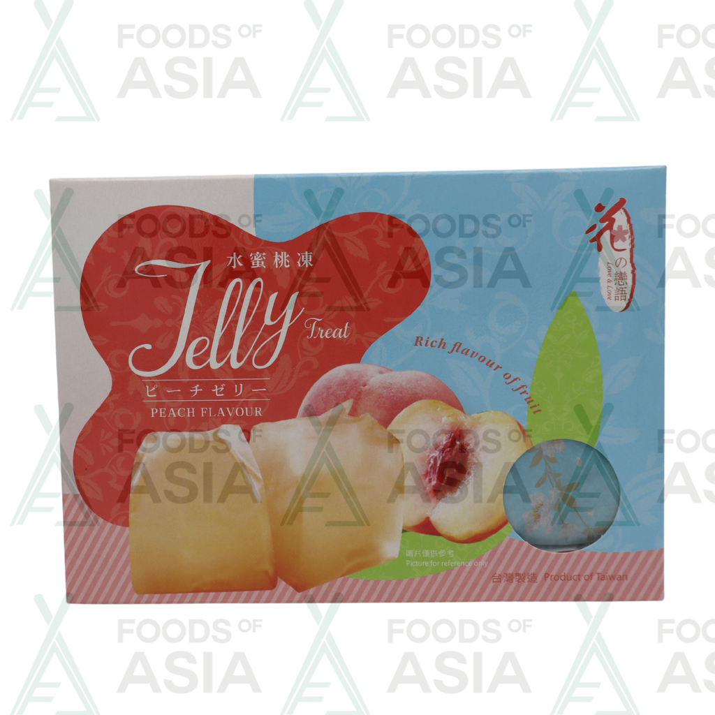 Love & Love Jelly Treat Peach Flavour 200g
