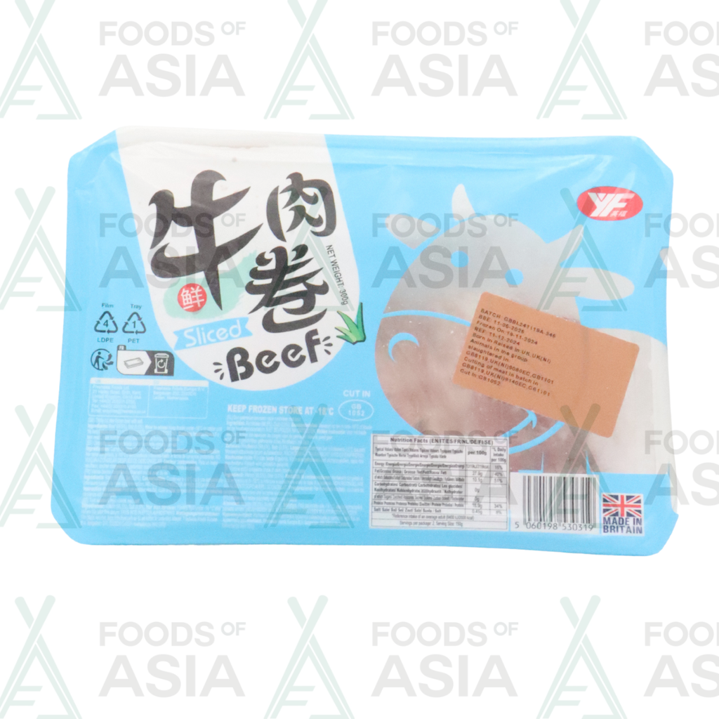 Fresh Asia Sliced Beef 300g