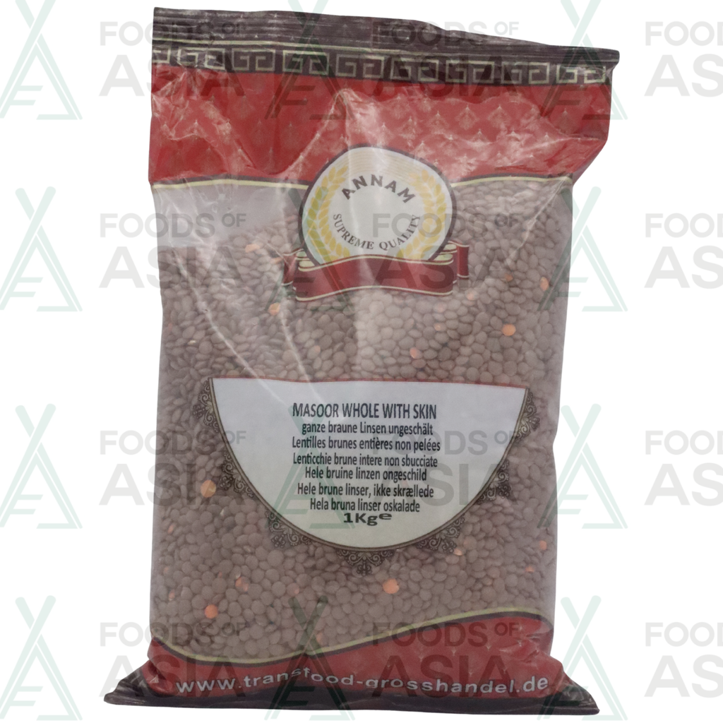 Annam Masoor Whole With Skin 1kg