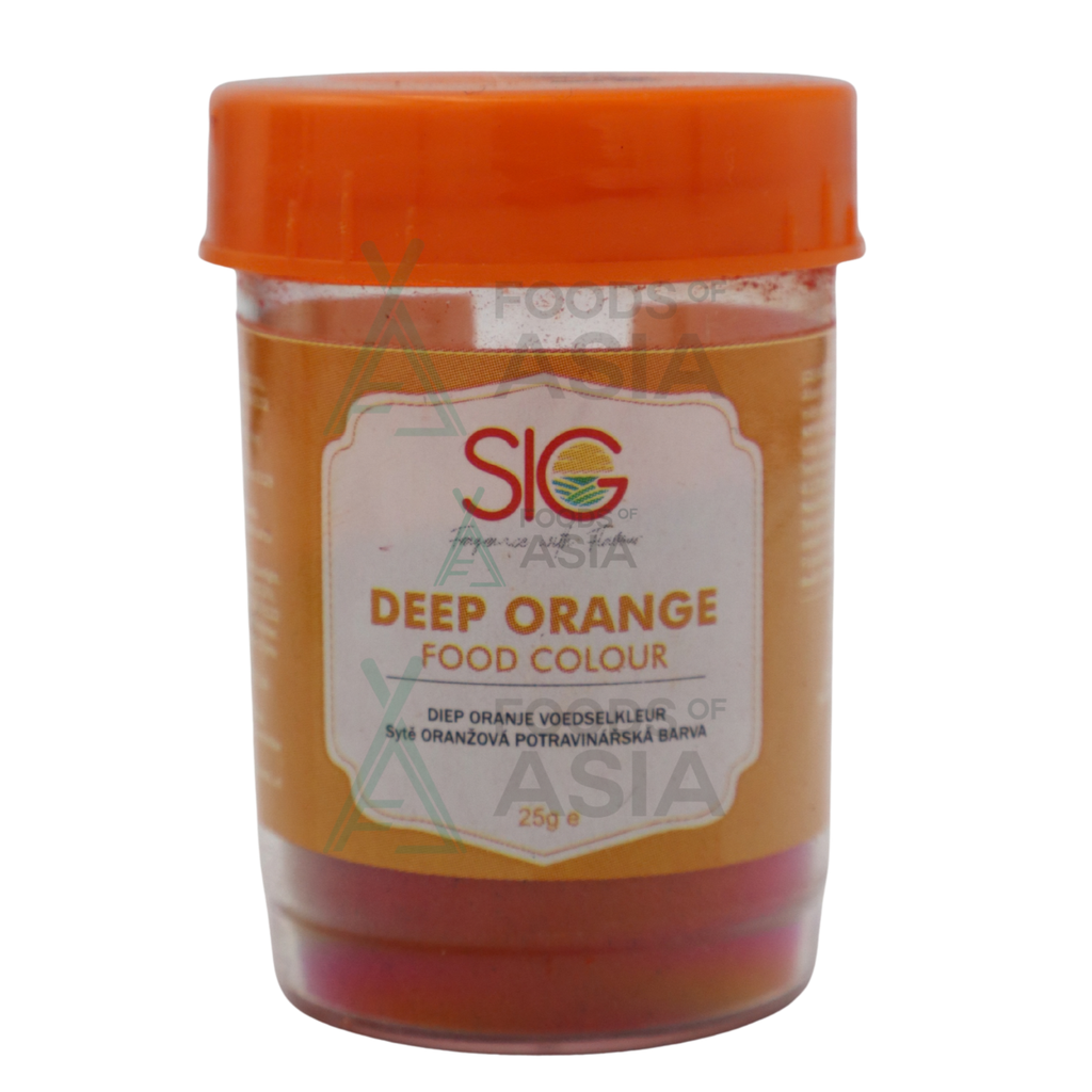 SIG Deep Orange Food Colour 25g