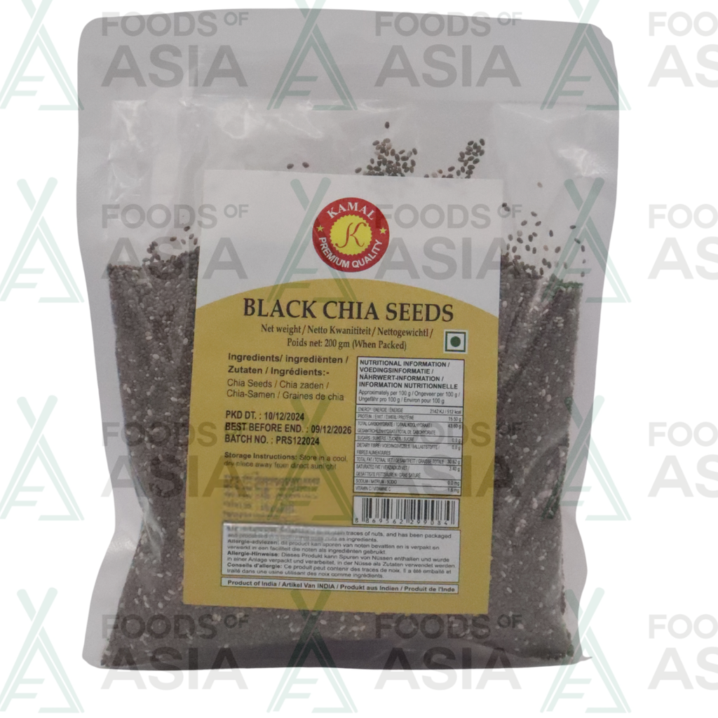 Kamal Black Chia Seeds 200g