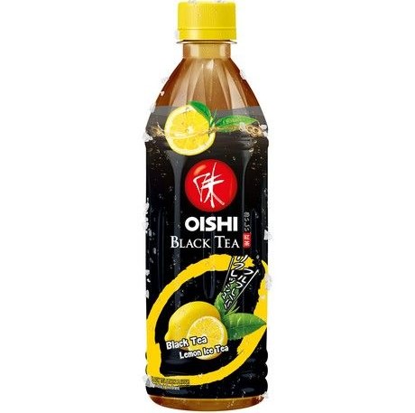 Oishi Black Tea Drink Lemon Ice Tea 500ml