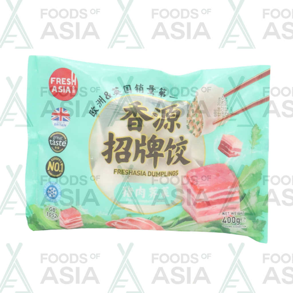 Fresh Asia Pork & Shepherd's Purse 400g
