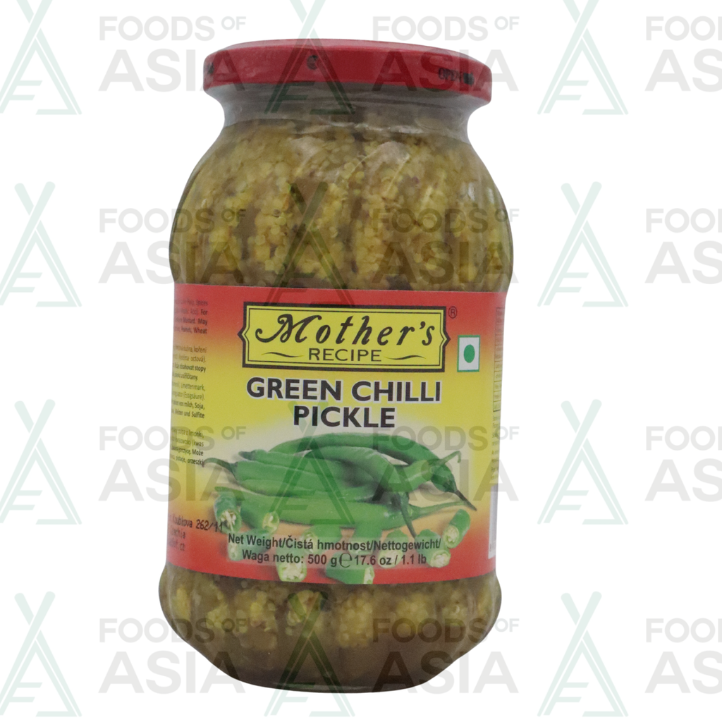 Mother's Green Chilli Pickle 500g