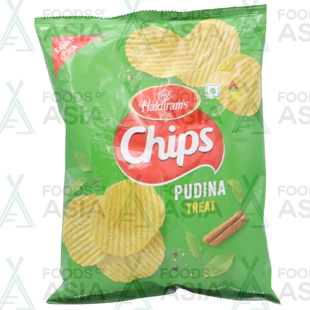 Haldiram's Chips Pudina Treat 120g