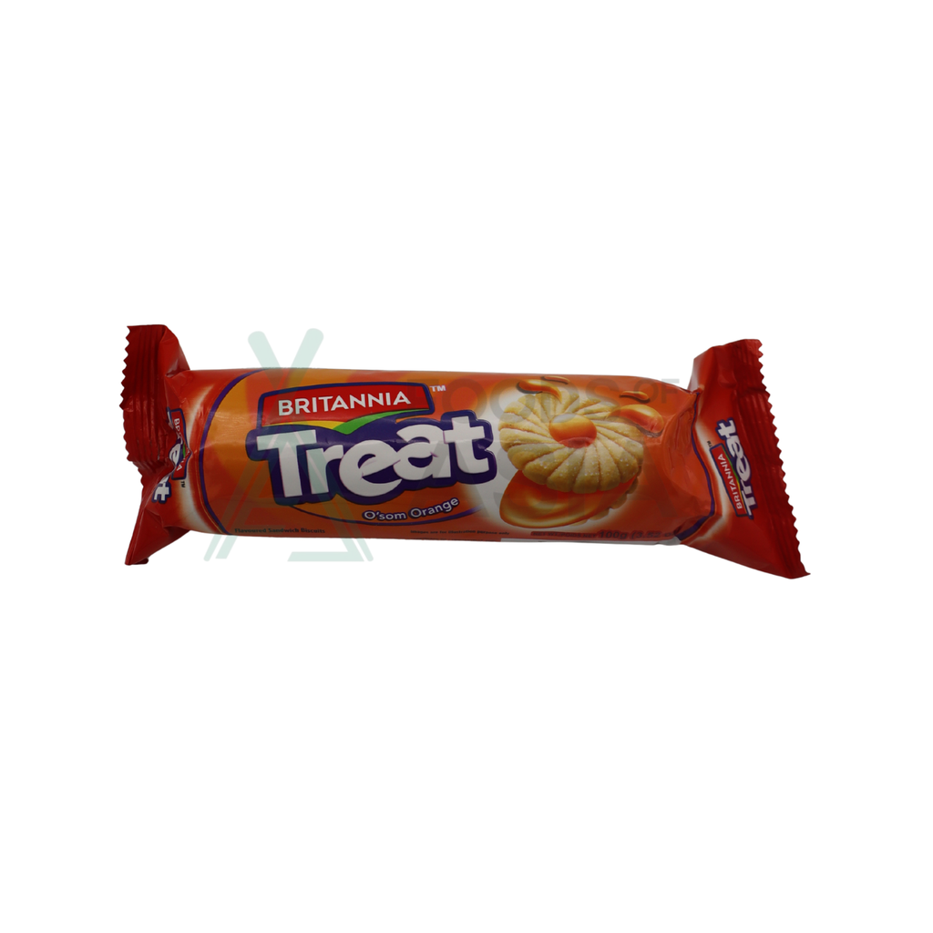 Britannia Treat O'som Orange 100g
