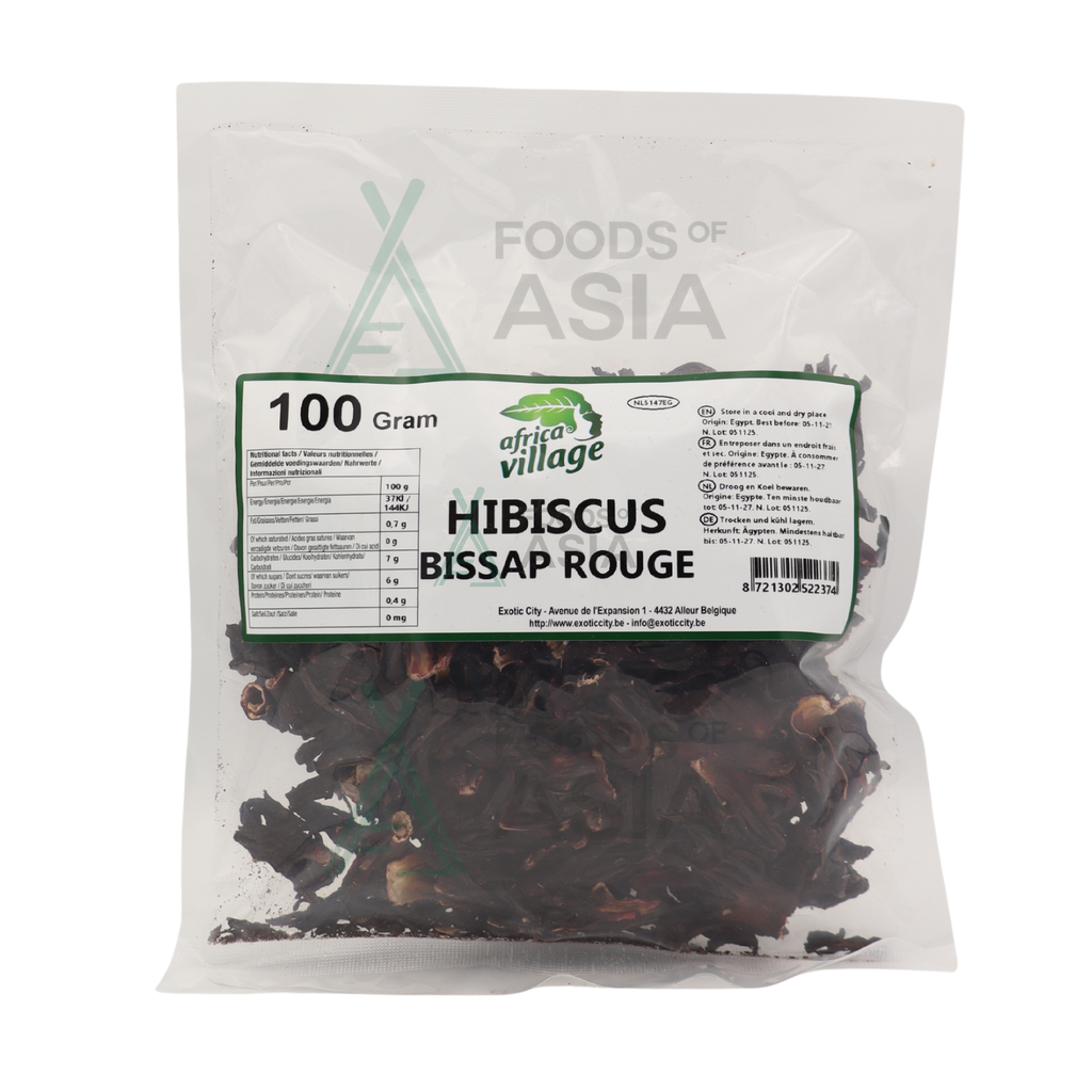 Africa Village Hibiscus Bissap Rouge 100g