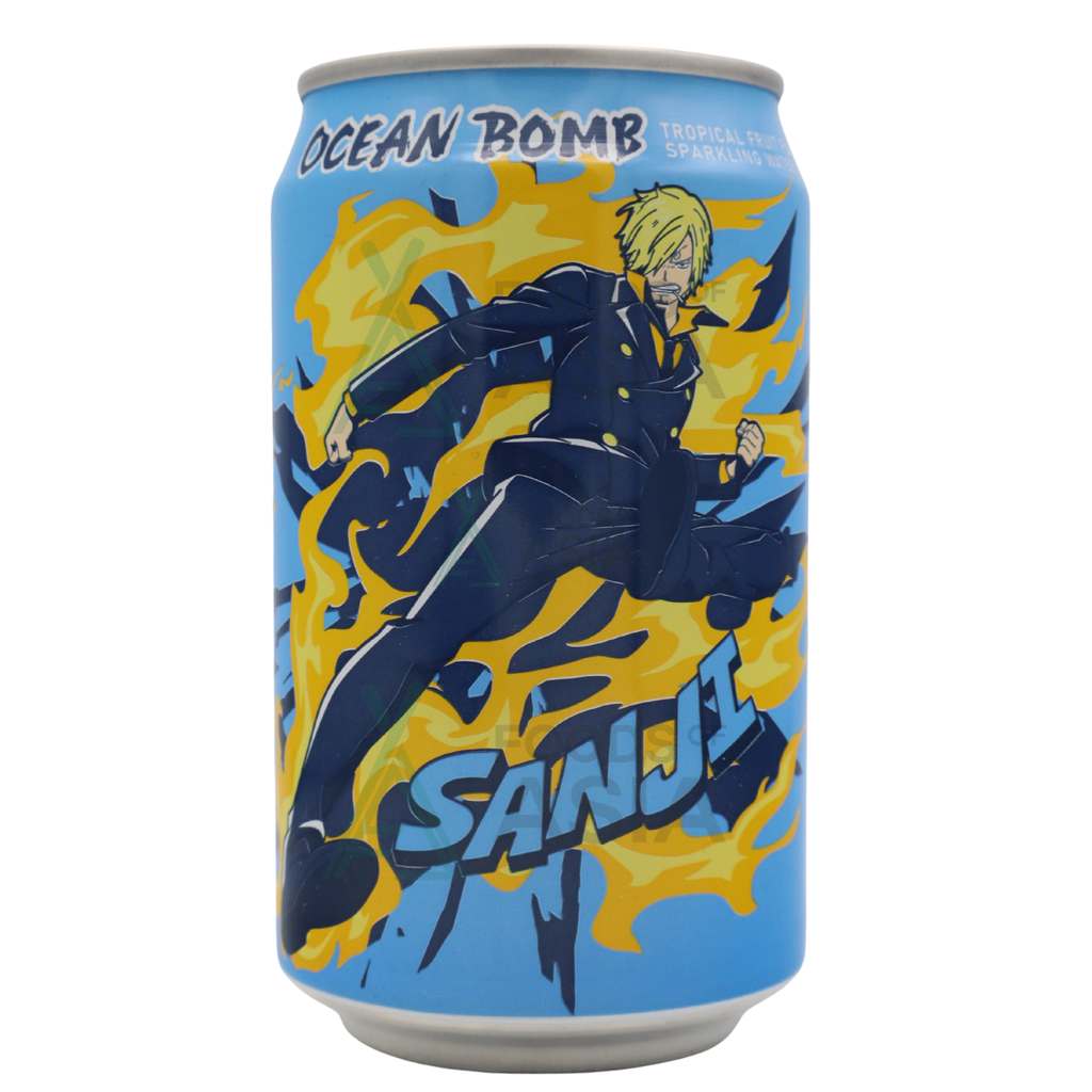 Ocean Bomb Tropical Fruit Flavor Sparkling Water 330ml