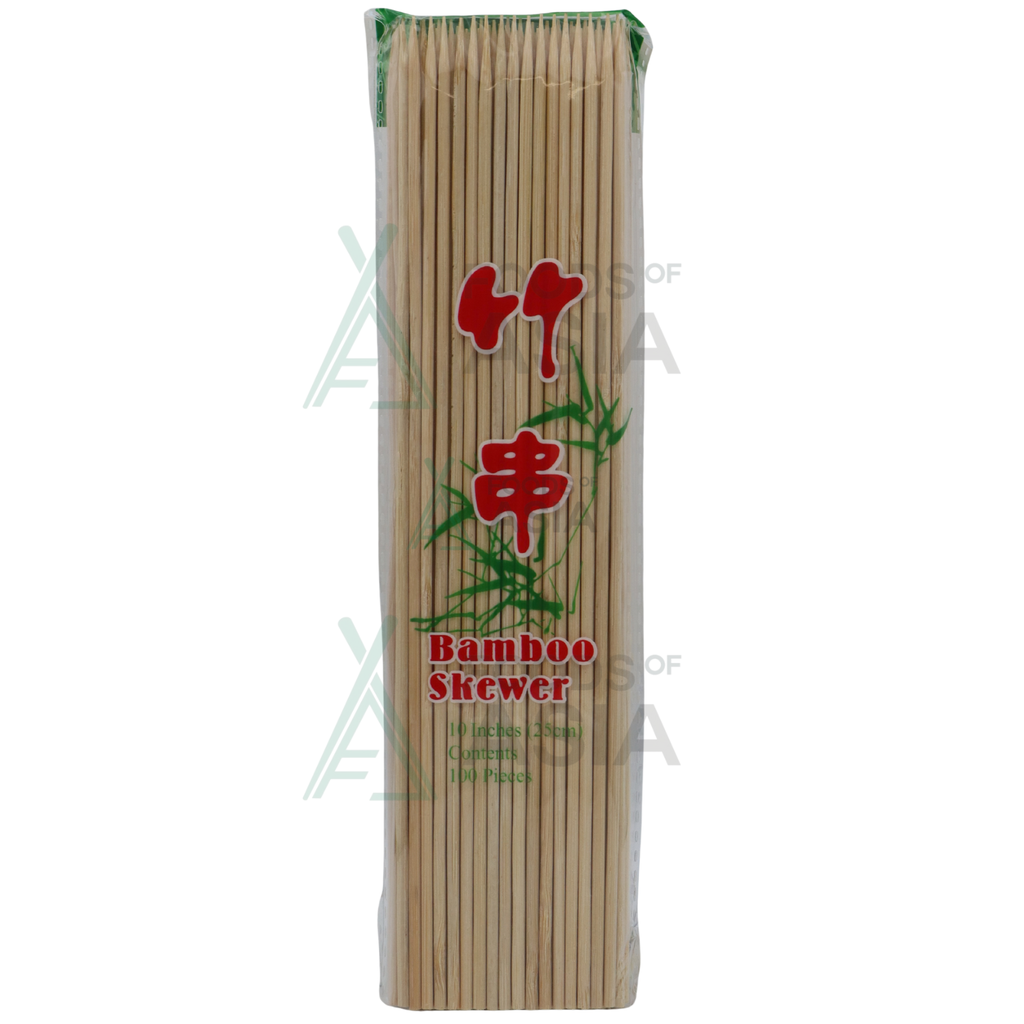 Bamboo Paddle Skewer Sticks 25cm 100pcs