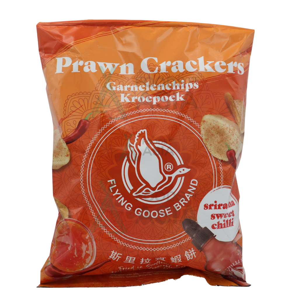 Flying Goose Sriracha Sweet Chilli Prawn Crackers 80g