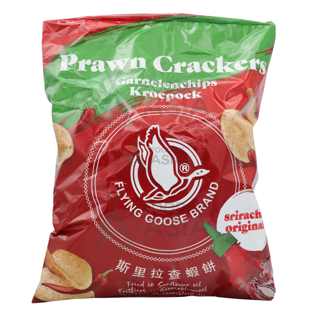 Flying Goose Sriracha Prawn Crackers 80g