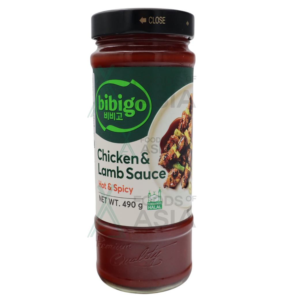 Bibigo Chicken & Lamb Sauce Hot &  Spicy 490g